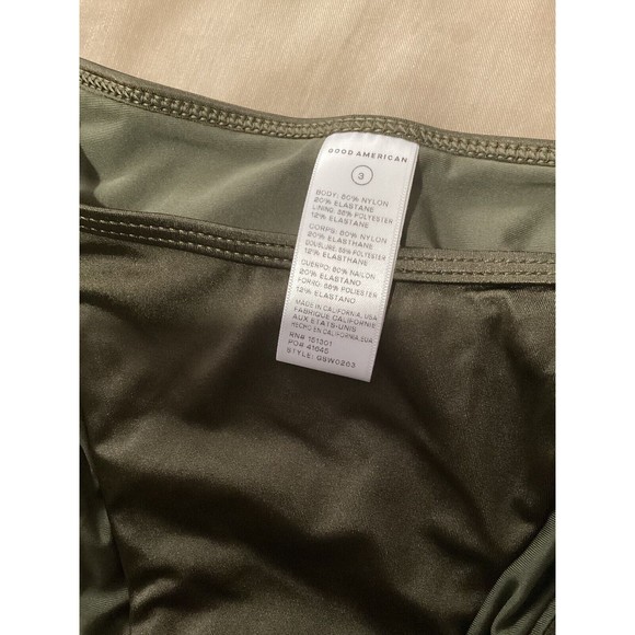 Good American Shine Perfect Fit Bottom $49 in Stormy Size 3 Large - Picture 4 of 8